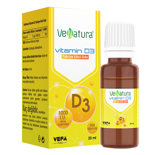 Venatura Vitamin D3 Damla 20 ml