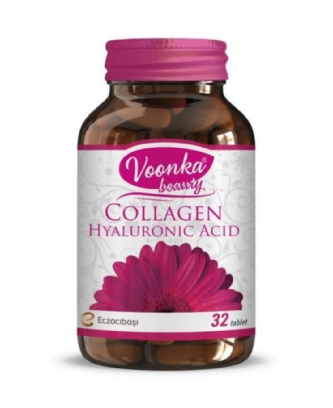 Voonka Collagen Hyaluronic Acid 32 tablet