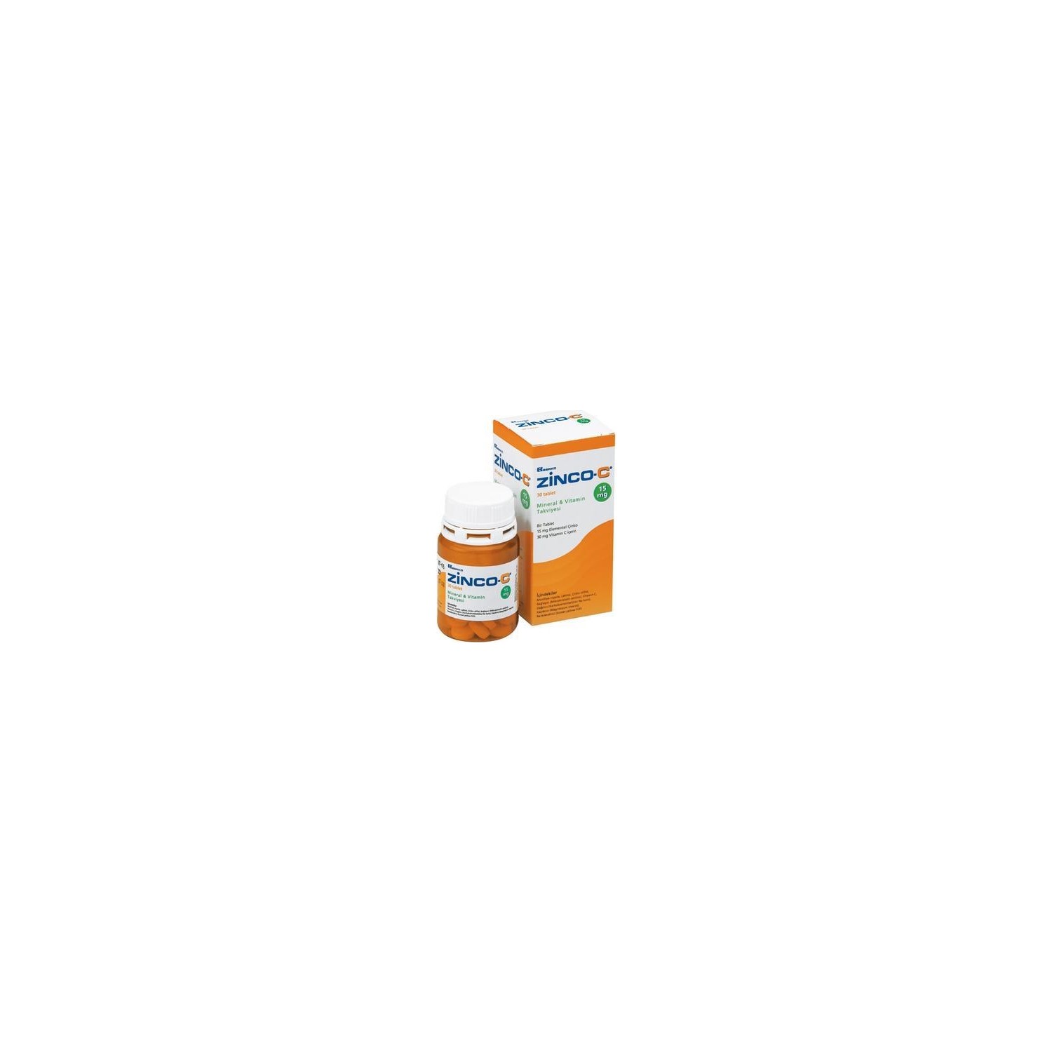 Zinco-C 15 mg 30 Tablet