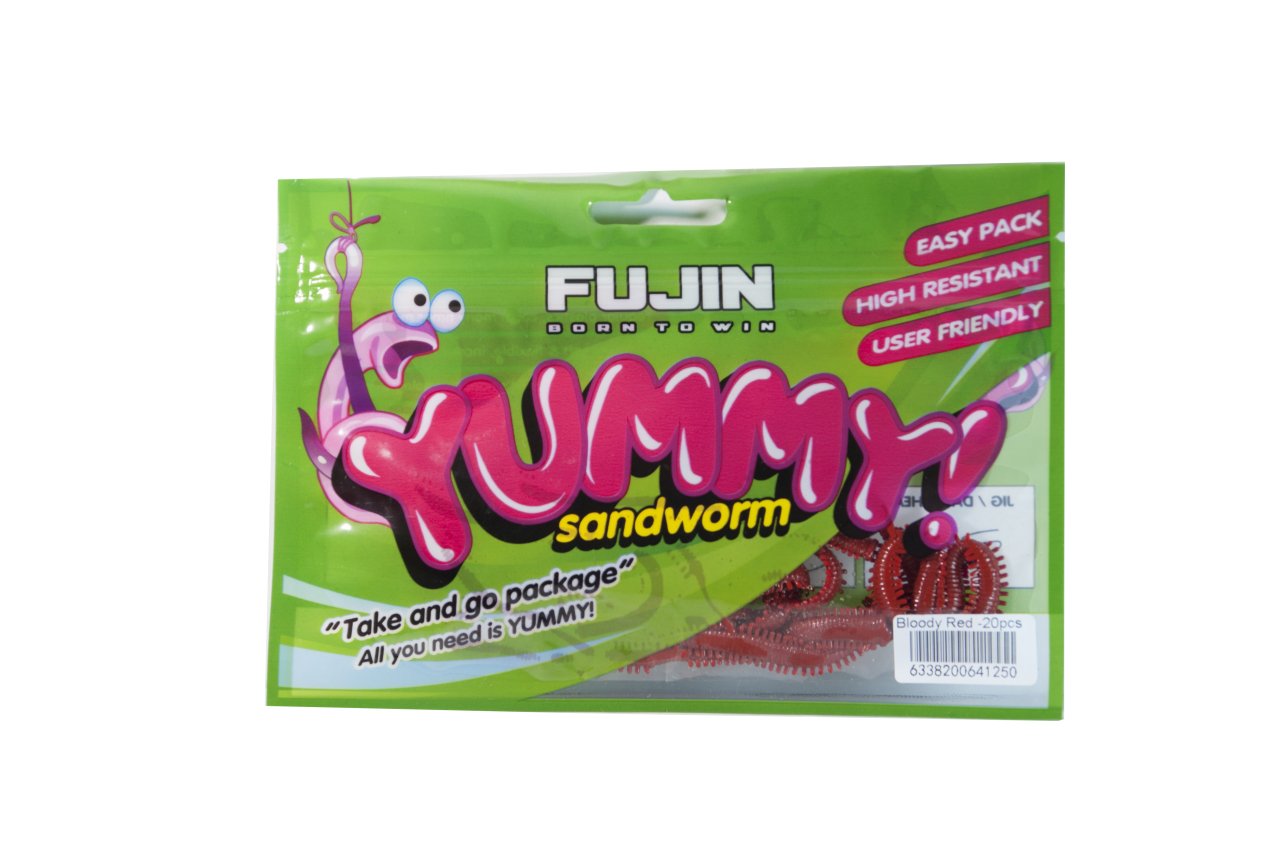 Fujin Yummy Sandworm Lrf Kokulu Silikon Yem 7 Cm Yeni Renk Geldi!